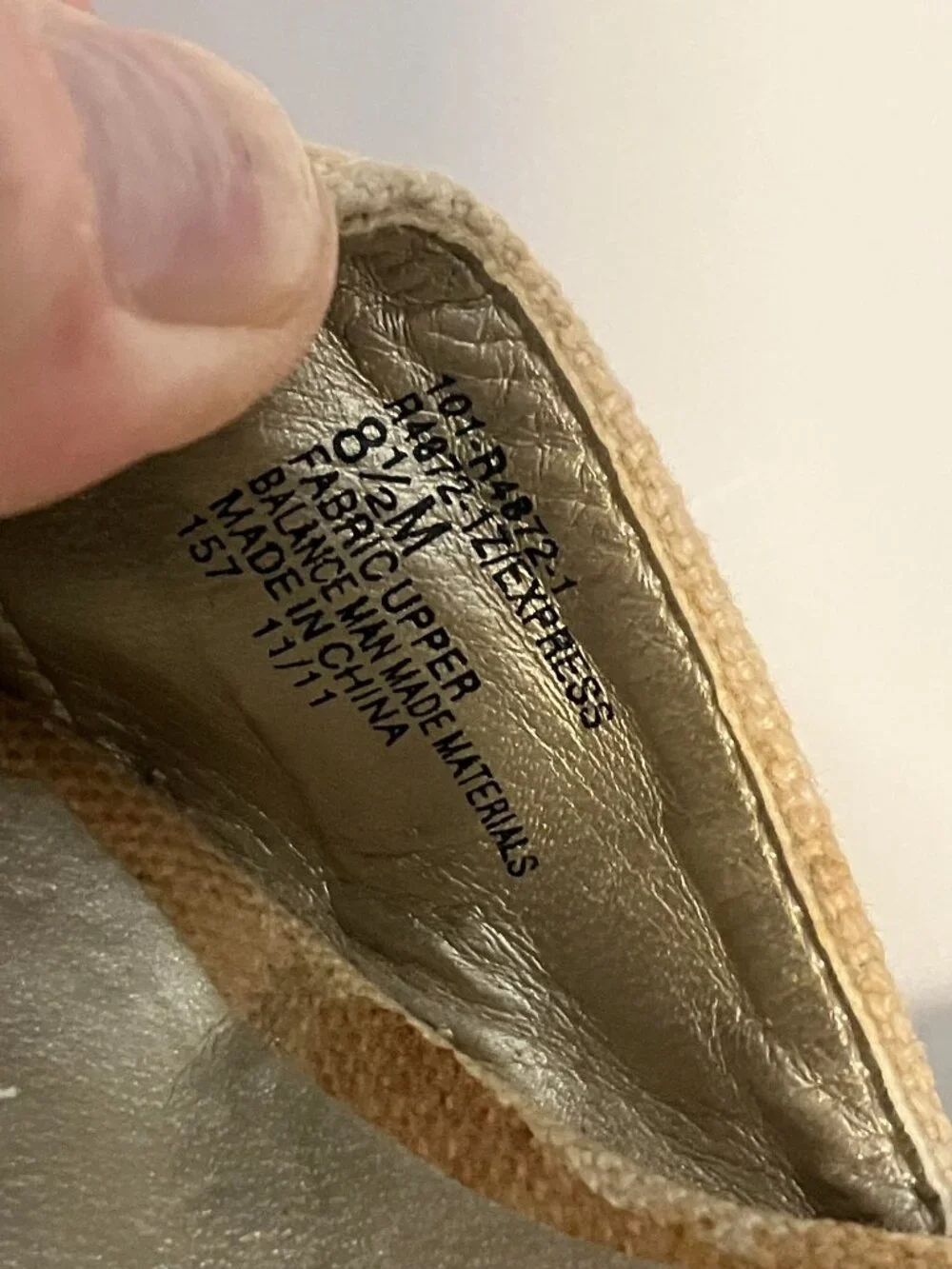 Rialto espadrille cloth